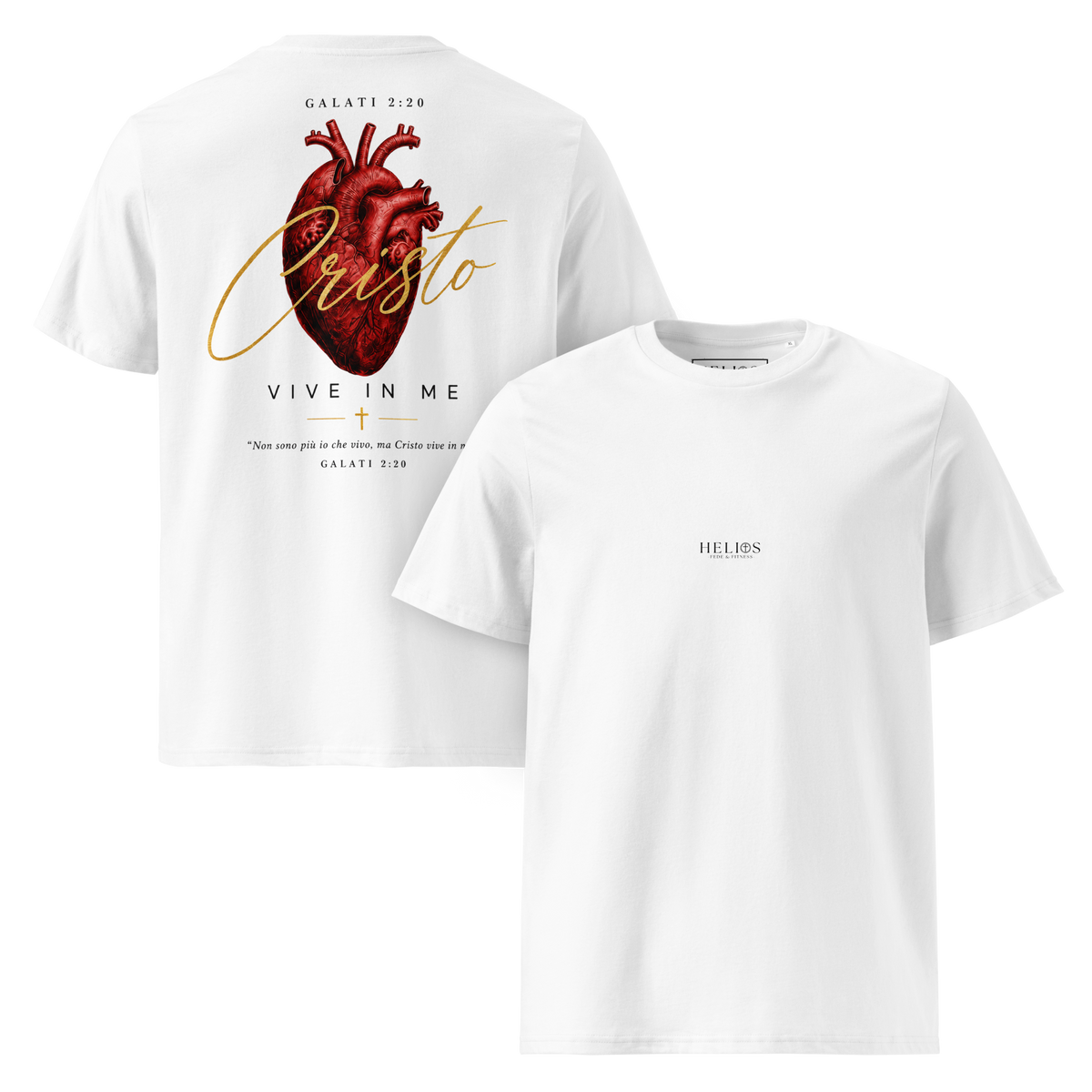 T-shirt "Cristo vive in me "